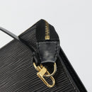 LOUIS VUITTON Epi Pochette Accessoires Accessory Pouch Black M52982 Auth ka4548A-17