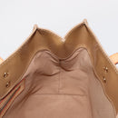 LOUIS VUITTON Monogram Vernis Reade PM Hand Bag Beige M91334 LV Auth ka455-20