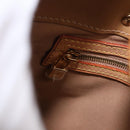 LOUIS VUITTON Monogram Vernis Reade PM Hand Bag Beige M91334 LV Auth ka455-22