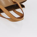 LOUIS VUITTON Monogram Vernis Reade PM Hand Bag Beige M91334 LV Auth ka455-9