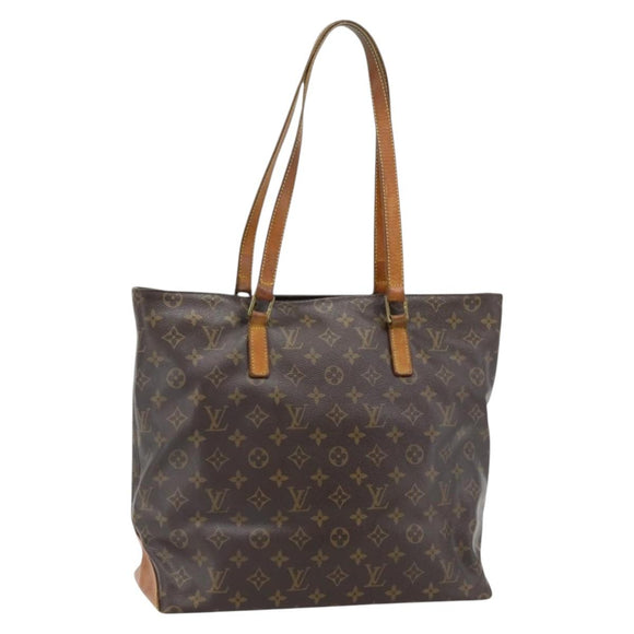 LOUIS VUITTON Monogram Cabas Mezzo Tote Bag M51151 LV Auth ka4550