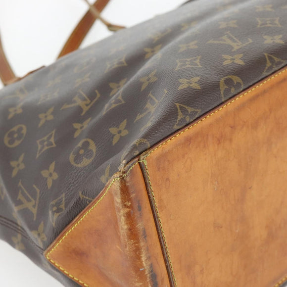 LOUIS VUITTON Monogram Cabas Mezzo Tote Bag M51151 LV Auth ka4550