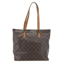 LOUIS VUITTON Monogram Cabas Mezzo Tote Bag M51151 LV Auth ka4550-13