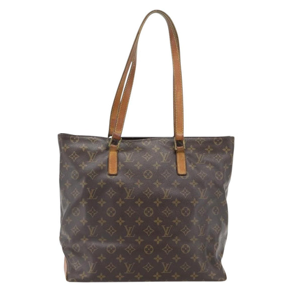 LOUIS VUITTON Monogram Cabas Mezzo Tote Bag M51151 LV Auth ka4550