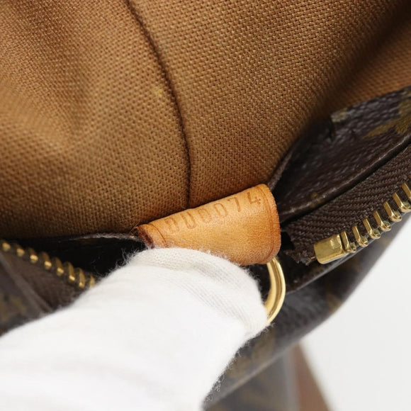 LOUIS VUITTON Monogram Cabas Mezzo Tote Bag M51151 LV Auth ka4550