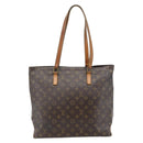 LOUIS VUITTON Monogram Cabas Mezzo Tote Bag M51151 LV Auth ka4550-2