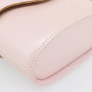 Gianni Versace Vanity Hand Bag Leather 2way Pink Gold Auth ka4553-15