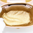 Gianni Versace Vanity Hand Bag Leather 2way Pink Gold Auth ka4553-11