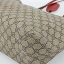 GUCCI GG Supreme Tote Bag PVC Beige Auth ka4557-16