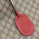 GUCCI GG Supreme Tote Bag PVC Beige Auth ka4557-21