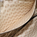 LOEWE Schoudertas Leer Zwart Zilver Auth ka4560A-20