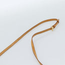 LOUIS VUITTON Monogram Vernis Pochette Fleur Bag Yellow M91118 LV Auth ka4561-8