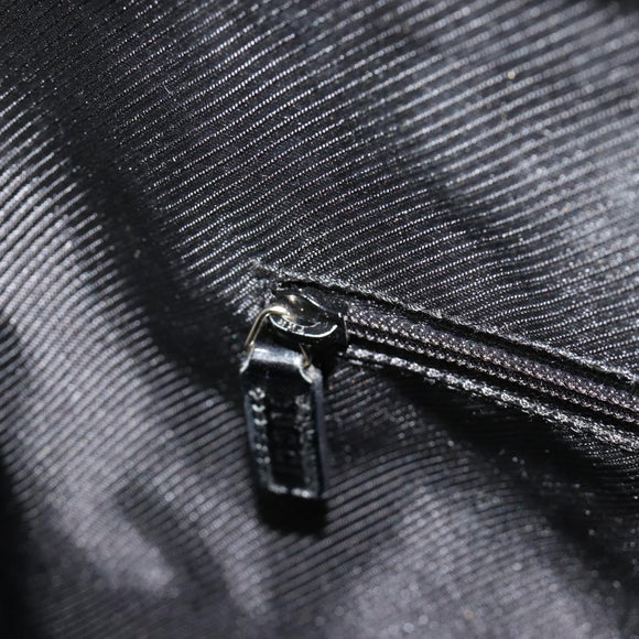 GUCCI GG Canvas Hand Bag Black Gold 002 1122 Auth ka4562