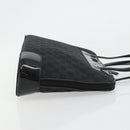 GUCCI GG Canvas Hand Bag Black Gold 002 1122 Auth ka4562-3