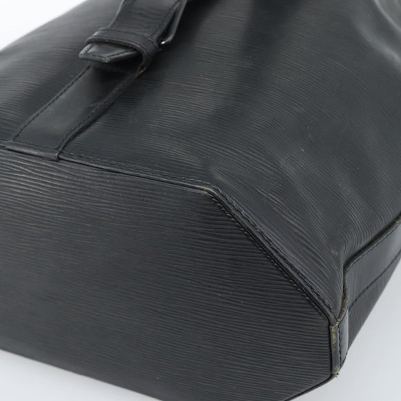 LOUIS VUITTON Epi Sac A Dos Umhängetasche Schwarz M80153 LV Auth ka4567