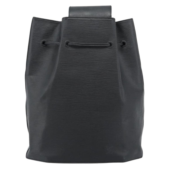 LOUIS VUITTON Epi Sac A Dos Umhängetasche Schwarz M80153 LV Auth ka4567