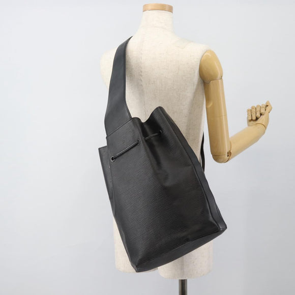 LOUIS VUITTON Epi Sac A Dos Umhängetasche Schwarz M80153 LV Auth ka4567