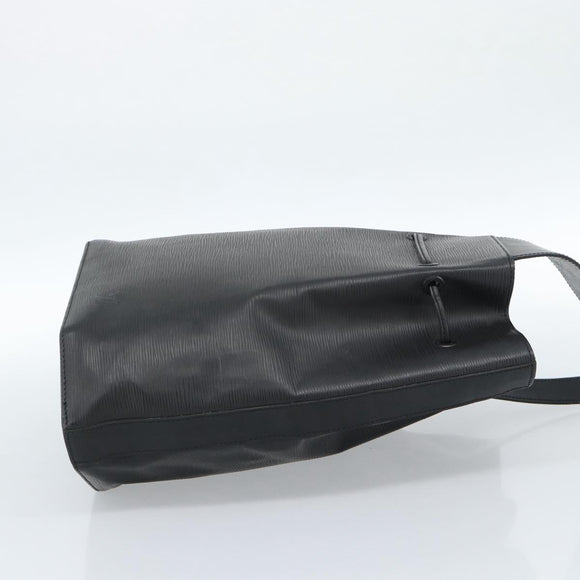 LOUIS VUITTON Epi Sac A Dos Umhängetasche Schwarz M80153 LV Auth ka4567