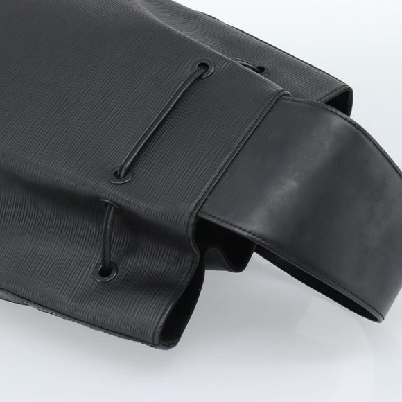 LOUIS VUITTON Epi Sac A Dos Umhängetasche Schwarz M80153 LV Auth ka4567