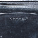 CHANEL Matelasse 30 Chain Shoulder Bag Caviar Skin Black Silver CC Auth ka456V-22