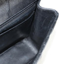 CHANEL Matelasse 30 Chain Shoulder Bag Caviar Skin Black Silver CC Auth ka456V-23