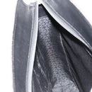 CELINE C Sulky Hand Bag Black Silver Auth ka4570-17