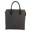 CELINE C Sulky Hand Bag Black Silver Auth ka4570-2