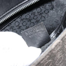 CELINE C Sulky Hand Bag Black Silver Auth ka4570-20