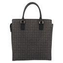 CELINE C Sulky Hand Bag Black Silver Auth ka4570-3