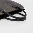 CELINE C Sulky Hand Bag Black Silver Auth ka4570-7