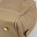 LOEWE Amazona 28 Hand Bag Nappa leather Gold Auth ka4571A-9