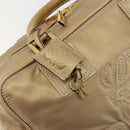 LOEWE Amazona 28 Hand Bag Nappa leather Gold Auth ka4571A-10