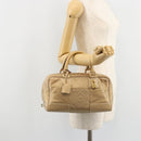 LOEWE Amazona 28 Hand Bag Nappa leather Gold Auth ka4571A-24