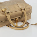 LOEWE Amazona 28 Hand Bag Nappa leather Gold Auth ka4571A-7