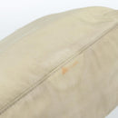 GUCCI Hand Bag Canvas Leather Beige Silver 000 0602 Auth ka4572-14