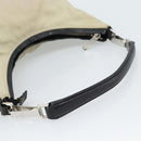 GUCCI Hand Bag Canvas Leather Beige Silver 000 0602 Auth ka4572-7