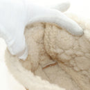 Christian Dior Caro Chain Schoudertas Mouton Beige Goud Auth ka4579SM-21