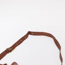 MCM Logogram Vicetos Shoulder Bag PVC Leather Brown Gold Auth ka458-8