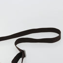 GUCCI GG Canvas Shoulder Bag Brown Silver 114273 Auth ka4581-14