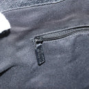 GUCCI GG Canvas Hand Bag Black Silver 113017 Auth ka4582-19