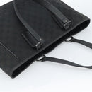 GUCCI GG Canvas Hand Bag Black Silver 113017 Auth ka4582-6