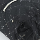 CHANEL New Travel Line Hand Bag Nylon Black Silver CC Auth ka4585A-16