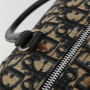 Christian Dior Trotter Canvas Hand Bag Navy Silver Auth ka4588-10