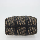 Christian Dior Trotter Canvas Hand Bag Navy Silver Auth ka4588-5