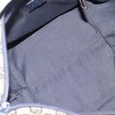 GUCCI GG Canvas Sherry Line Hand Bag Navy Silver 131228 Auth ka4590-16