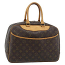 LOUIS VUITTON Monogram Deauville Hand Bag M47270 LV Auth ka4592-1