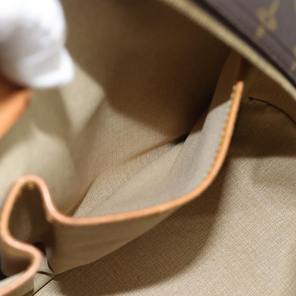 LOUIS VUITTON Monogram Deauville Hand Bag M47270 LV Auth ka4592
