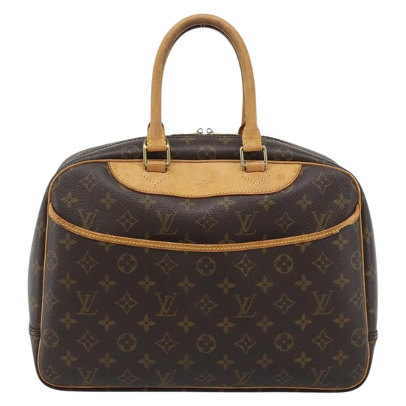 LOUIS VUITTON Monogram Deauville Hand Bag M47270 LV Auth ka4592