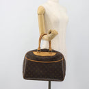 LOUIS VUITTON Monogram Deauville Hand Bag M47270 LV Auth ka4592-21