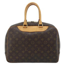 LOUIS VUITTON Monogram Deauville Hand Bag M47270 LV Auth ka4592-2